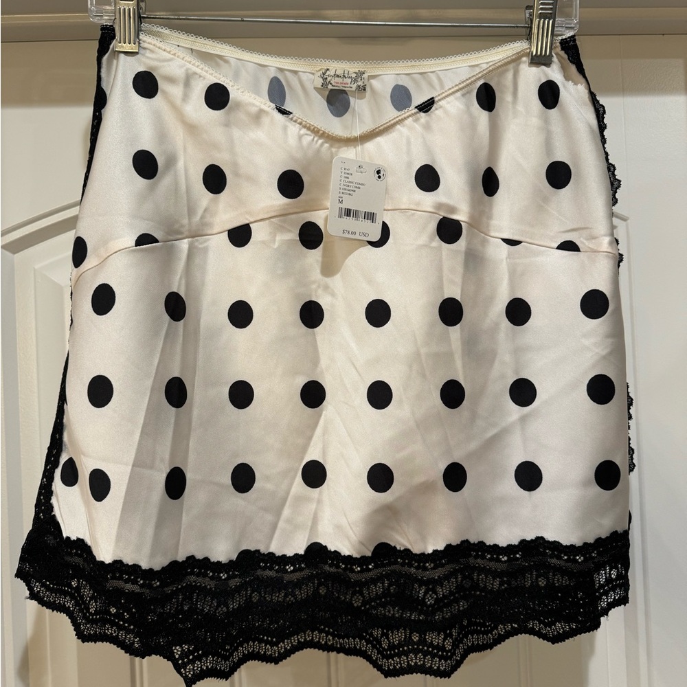 NWT Free People “C you Girl Half Slip” size Medium